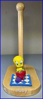 Rare Warner Bros Studio Store? TWEETY Bird Figurine Paper Towel Holder 2000