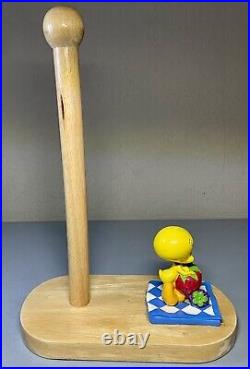 Rare Warner Bros Studio Store? TWEETY Bird Figurine Paper Towel Holder 2000