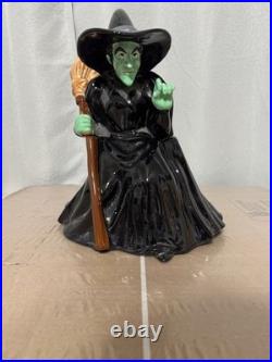 Rare Warner Bros Studio Wizard Of Oz Wicked Witch Collector Cookie Jar In Box Rare Warner Bros Studio Wizard Of Oz Wicked Witch Collector Cookie Jar In Box
