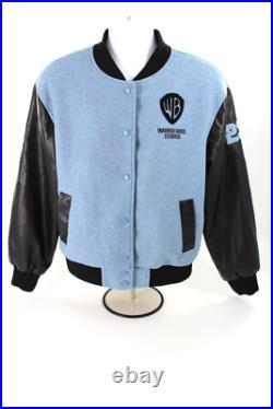 Rare Warner Bros. Tour Varsity Jacket Michael Jordan #23 Medium Blue Space Jam