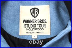 Rare Warner Bros. Tour Varsity Jacket Michael Jordan #23 Medium Blue Space Jam