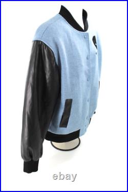 Rare Warner Bros. Tour Varsity Jacket Michael Jordan #23 Medium Blue Space Jam