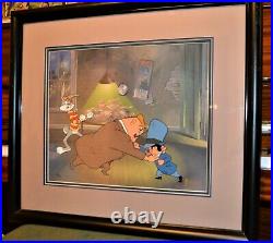 Rare Warner Brother's Bugs and Thugs Production Cel, Virgil Ross LE #218/500