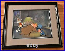 Rare Warner Brother's Bugs and Thugs Production Cel, Virgil Ross LE #218/500