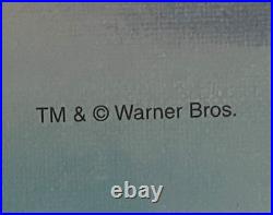 Rare Warner Brothers Gossamer & Looney Tunes Hockey Framed Lithograph Rare Warner Brothers Gossamer & Looney Tunes Hockey Framed Lithograph