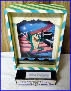 Rare Warner Brothers Michigan J Frog Music Jewelry Box Excellent Condition