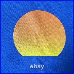 Rare Warner Records Warner Brothers Records Shirt Ringer Adult Medium Blue New