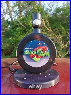 Rare vintage Warner brothers space jam lamp 1996