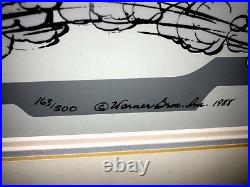 Roadrunner Cel Warner Bros Wile E Coyote Baby Chase Chuck Jones Signed Cell Rare Roadrunner Cel Warner Bros Wile E Coyote Baby Chase Chuck Jones Signed Cell Rare