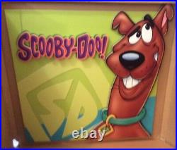 SCOOBY-DOO WB AUTHENTIC 3D POSTER BOARD 31x31 PROMOTIONAL RARE ORIGINAL NWB