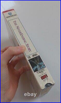SEALED RARE 1991 The NeverEnding Story VHS Tape Movie Warner Brothers