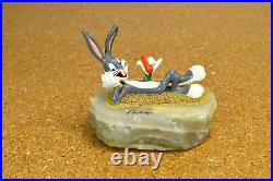 SIGNED Ron Lee Reclining Bugs Bunny ARTIST PROOF RARE