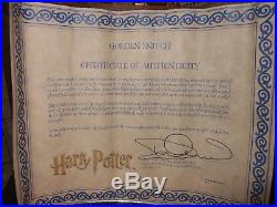 SUPER Rare 2001 Harry Potter Golden Snitch Replica Promo Warner Bros. Movie Prop
