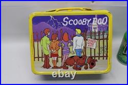 Scooby Doo 1973 King Seeley Vintage Metal Lunchbox and Thermos Rare 1B2