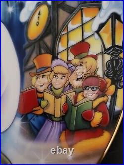 Scooby Doo Christmas Limited Edition Collectors Plate 1998 Warner Bros Rare