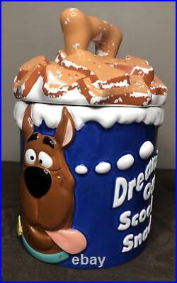 Scooby Doo Dreaming of a Scooby Snack Cookie Jar 1997 WBSS Rare Vintage