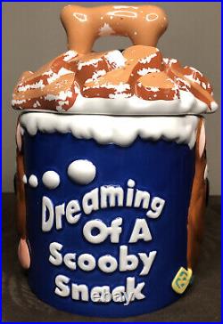 Scooby Doo Dreaming of a Scooby Snack Cookie Jar 1997 WBSS Rare Vintage