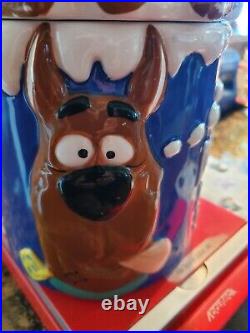 Scooby Doo Dreaming of a Scooby Snack Cookie Jar 1997 WBSS Rare Vintage With Box