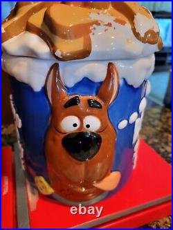 Scooby Doo Dreaming of a Scooby Snack Cookie Jar 1997 WBSS Rare Vintage With Box