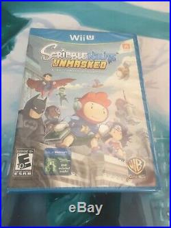 Scribblenauts Unmasked A DC Comics Adventure (Nintendo Wii U, 2013)rare Variant