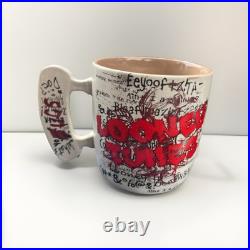 Six Flags Warner Bros Bugs Bunny Graffiti Mug Cup Rare, Retired