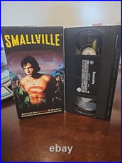 Smallville Pilot Warner Bros Release Superman Rare TESTED (VHS 2002) HTF