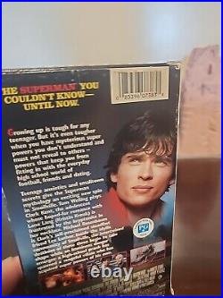 Smallville Pilot Warner Bros Release Superman Rare TESTED (VHS 2002) HTF