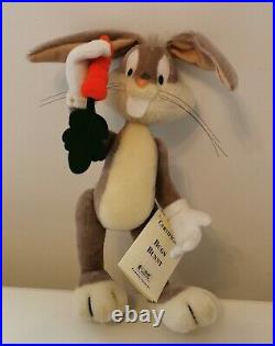Steiff Bugs Bunny Limited Edition Warner Bros. Rare, Box & Special Bag Mohair