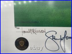 Steve Young Signed Warner Bros Bugs Bunny 49ers Lithograph 25/250 NFL COA Rare