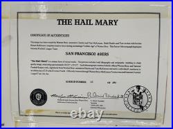 Steve Young Signed Warner Bros Bugs Bunny 49ers Lithograph 25/250 NFL COA Rare