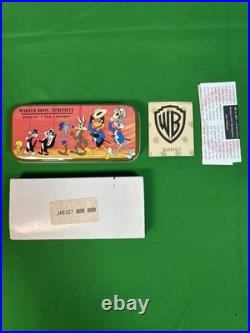 Super Rare Nice Vintage Warner Bros Studios 1996 Sylvester And Tweety Tank Watch