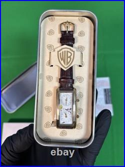 Super Rare Nice Vintage Warner Bros Studios 1996 Sylvester And Tweety Tank Watch