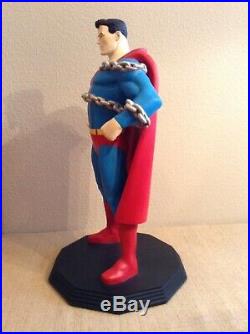 Superman Statue 25 Exclusive for Warner Brothers Store 2001 Rare