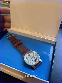 Superman Watch 1998 Warner Bros Watch Collection DC Comics RARE Original Box