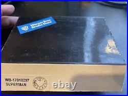 Superman Watch 1998 Warner Bros Watch Collection DC Comics RARE Original Box
