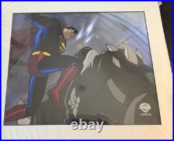 Superman v Doomsday Warner Bros Sericel Ltd Edition Rare