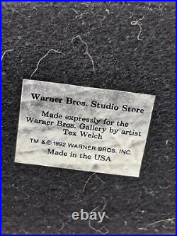 TEX WELCH Warner Bros Metal Cast Iron Sculpture Pepe Le Phew 15/1200 1992 RARE