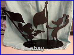 TEX WELCH Warner Bros Metal Die Cast Sculpture Martian & Daffy 256/1200 RARE
