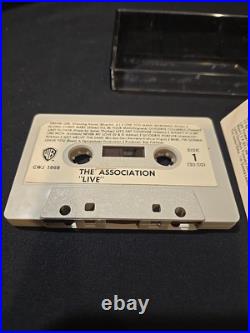 THE ASSOCIATION LIVE Warner Bros Double Play CASSETTE RARE HTF CWJ 1868