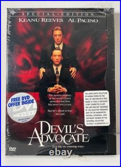 THE DEVIL'S ADVOCATE (1997) DVD Original Ex Nihilo Recalled Version RARE OOP