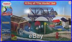 THOMAS the TANK & FRIENDS A DAY AT THE WORKS SET! 2007/RED LABEL/RARE/NEW