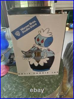 The Jetsons ROSIE THE ROBOT COOKIE JAR NEW IN BOX Warner Bros Rare/HTF 1999