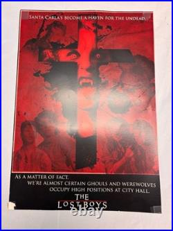 The Lost Boys Vintage Movie Poster Warner bros limited edition rare