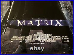 The Matrix 1999 Rare, Authentic, Original Video Movie Poster, Warner Bros. Mint