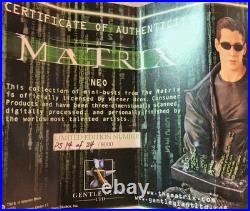 The Matrix Neo, Limited Edition PS 14 of 24 RARE Promo Gentle giant WARNER BROS