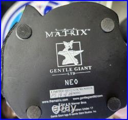 The Matrix Neo, Limited Edition PS 14 of 24 RARE Promo Gentle giant WARNER BROS