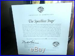 The Speechless Stage 1994 #141 of only 250 produced. RARE! Mel Blanc Warner Bros