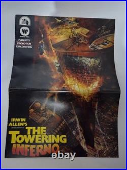 The Towering Inferno Movie Rare Warner Brothers Press Book