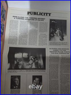 The Towering Inferno Movie Rare Warner Brothers Press Book