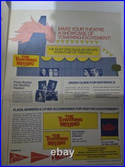 The Towering Inferno Movie Rare Warner Brothers Press Book